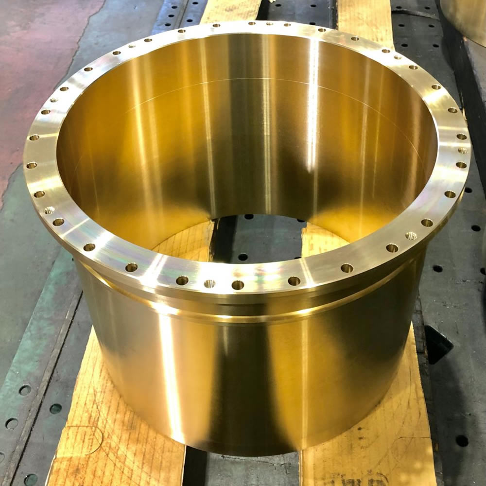 ブレーキ 真鍮 機械加工 工作機械 /小ロット（複合旋盤）φ400x300