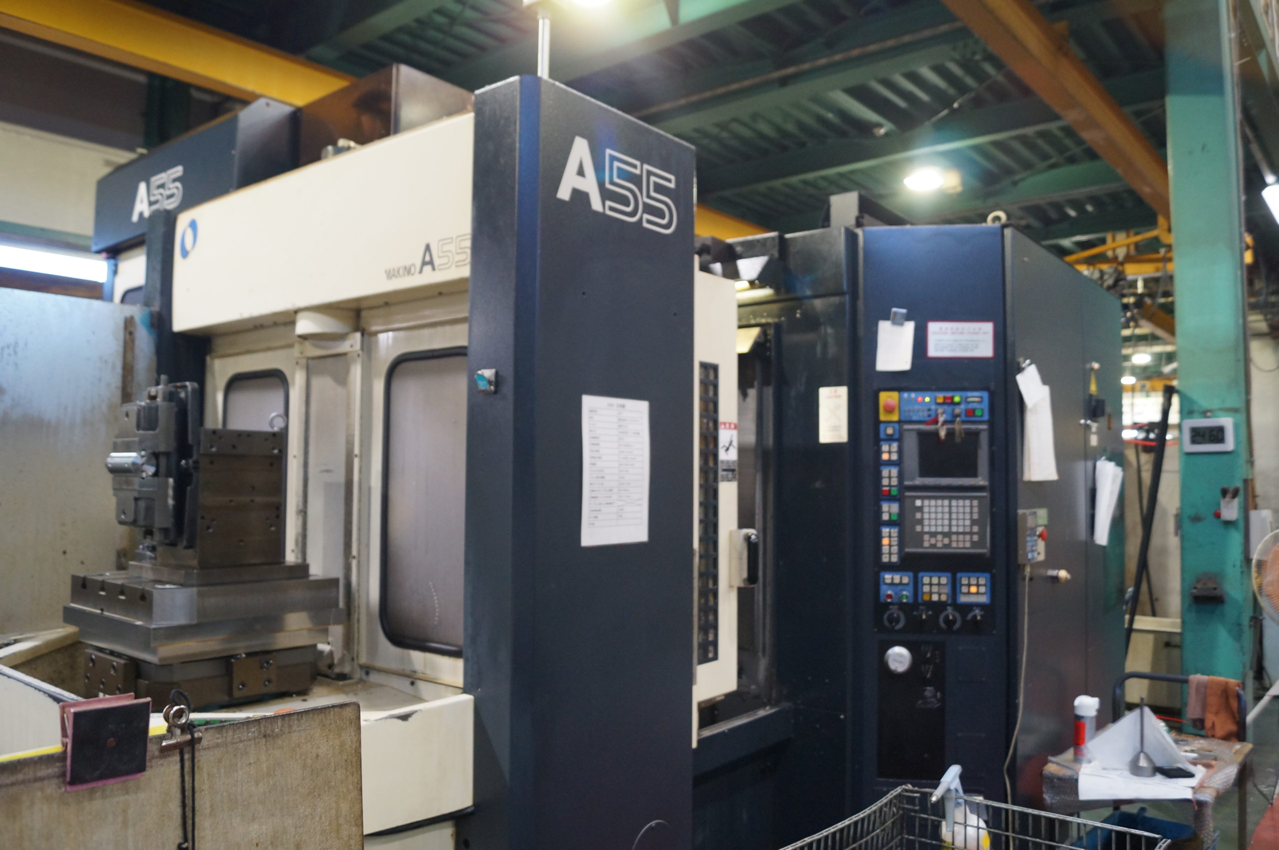 マシニングセンター 株式会社TEKNIA 名古屋工場　〒454-0954 愛知県名古屋市中川区江松３丁目４５９