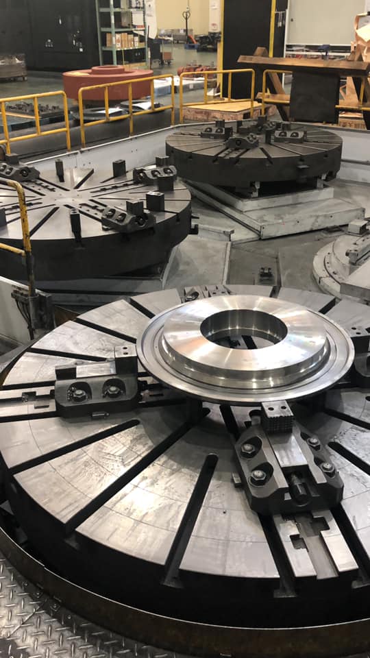 大型　長尺丸もの加工機 最大径2000Φ 長さ3000