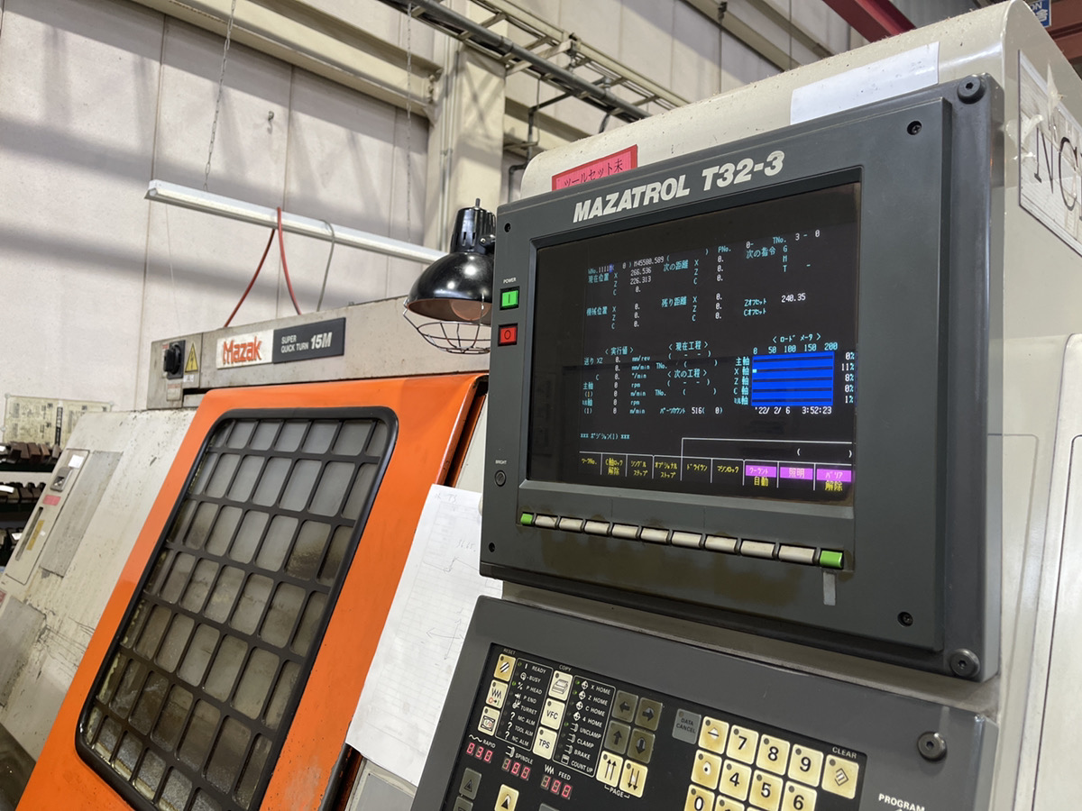 愛西工場Mazak(マザック)製Super quick turn 15Mのご紹介!