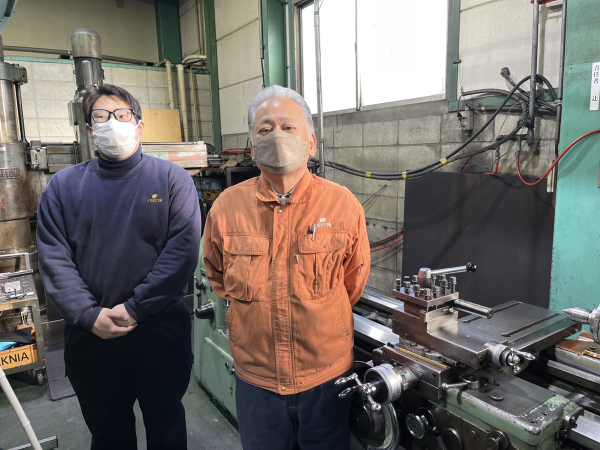 本社工場　汎用旋盤チーム