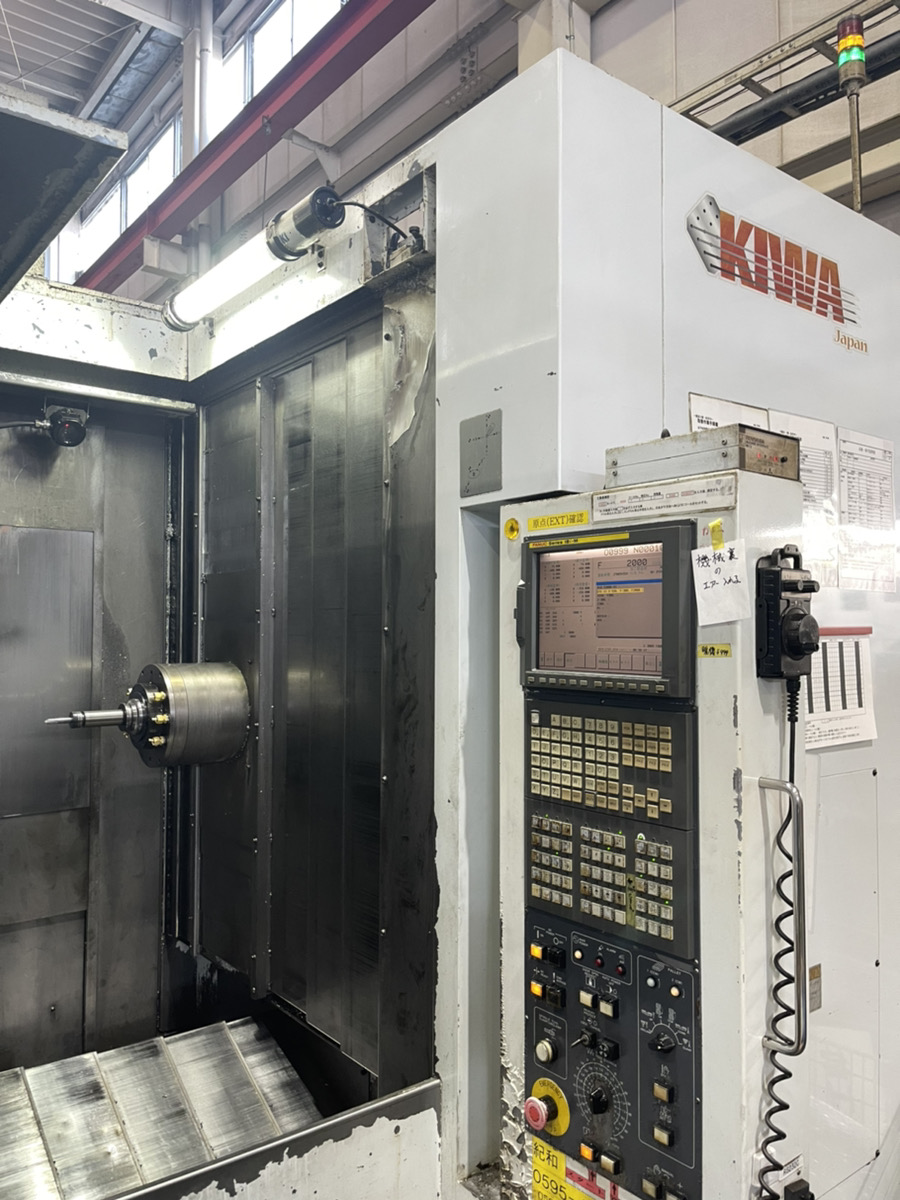 KIWA製 KNH-426 マシニングセンター スピンドル回転数15,000rpm