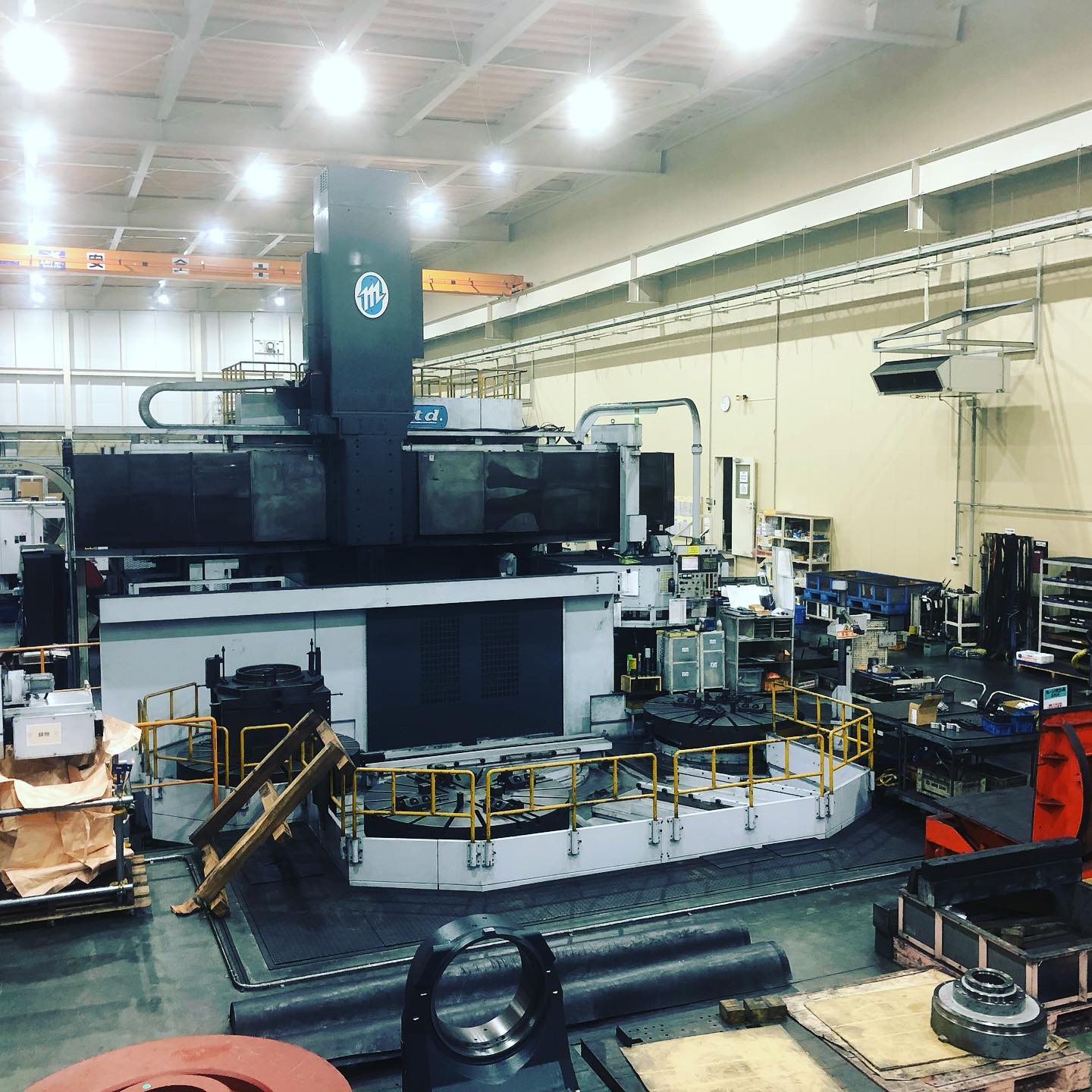 大型マシニングセンター郡上工場