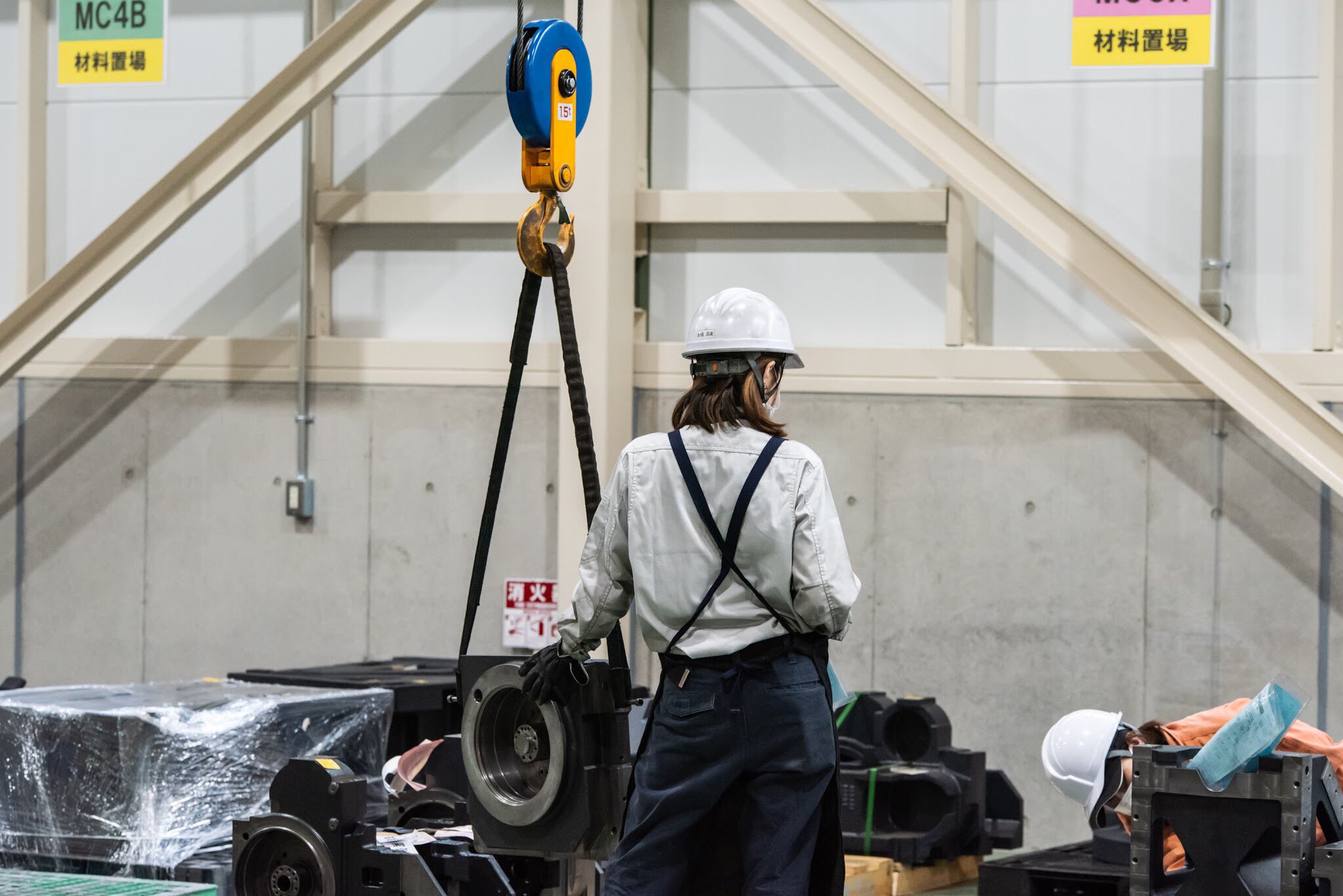 機械加工のTEKNIA郡上工場の風景４