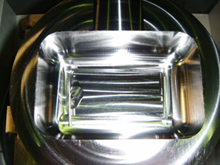 刃先交換式工具によるポケット加工 チタン合金の切削加工