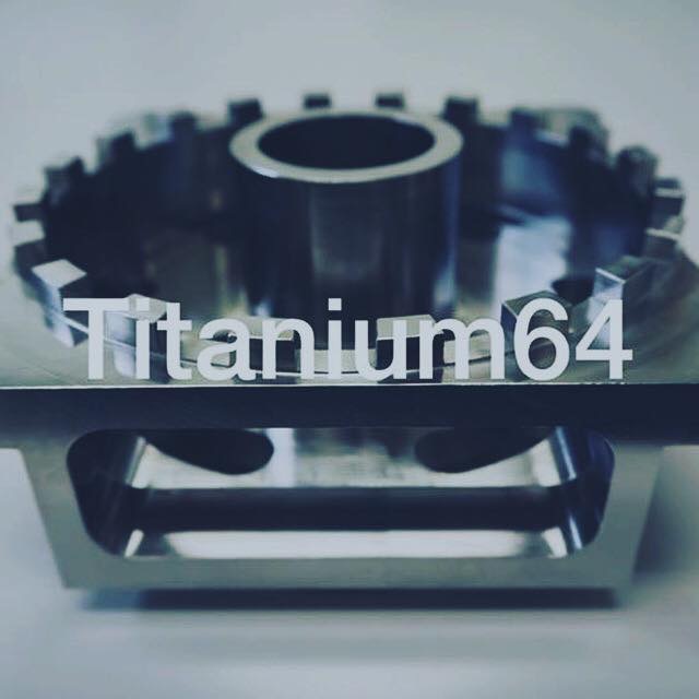 航空機部品サンプル ６４チタン加工